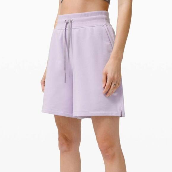 Lululemon Lavender Dew 7" All Yours High Rise Short 6